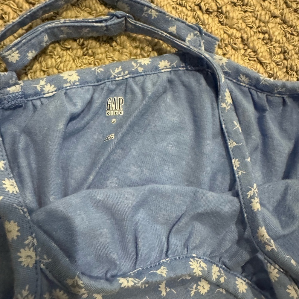 ☀️GAP Kids Pink and blue Floral Dress - Picture 3 of 3